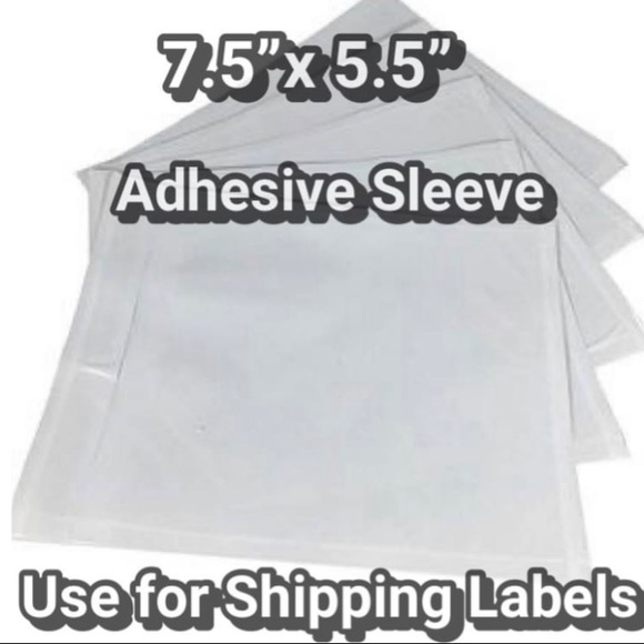 Office 1 Ct Clear Adhesive Sleeve Shipping Label Pouch Poshmark
